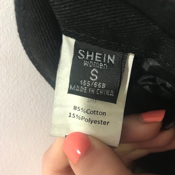 Black Ripped Jean Skirt - Picture 6 of 6